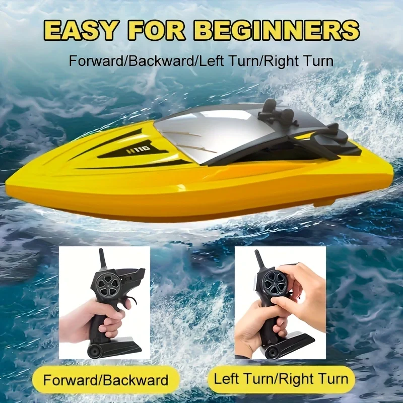 H116 RC Boat aquatic Toys Waterproof High Speed Electric