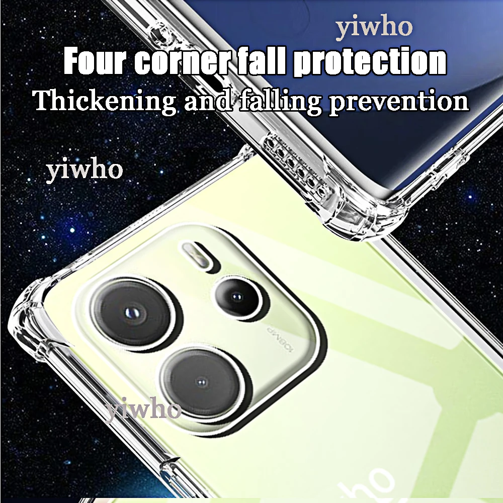 Shockproof Transparent Back Phone Case