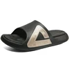 PEAK TAICHI Slides Men Summer Sandals Beach Home Slippers Male Garden Swimming Pool Shoes Indoor Flip Flops Zapatillas Plus Size 2