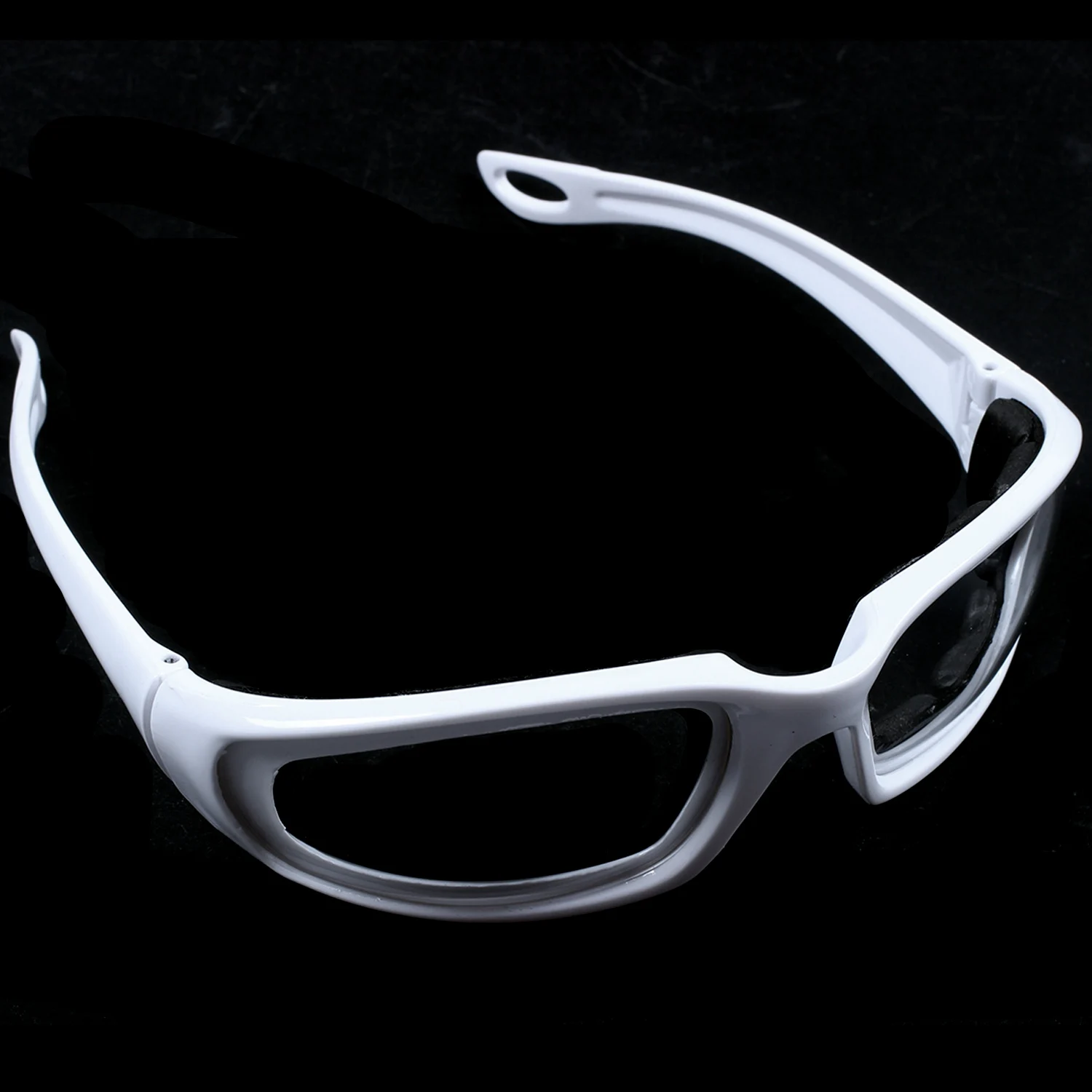 Tears Free Onion Chopping Goggles Glasses Eye Protector Kitchen Gadget Tool White
