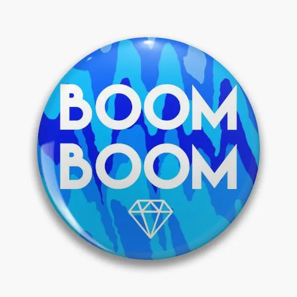 

Boom Boom Soft Button Pin Lapel Pin Creative Lover Clothes Women Badge Collar Cute Brooch Decor Gift Funny Cartoon Metal Hat