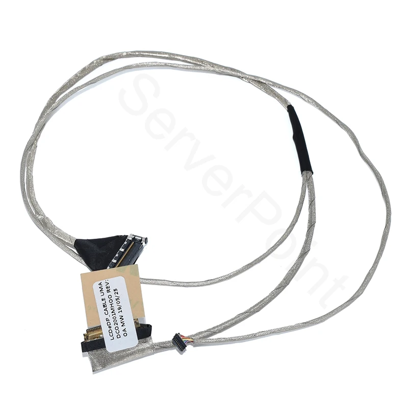 

Бесплатная доставка, ЖК-дисплей, светодиодный кабель EDP для ноутбука, гибкий кабель LVDS dc02001mрог 0249YD для DELL 17 5721 5737 3721