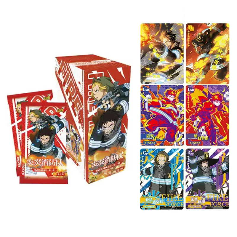 Kayou Fire Force Card The Array Of Fire Shinra Kusakabe Arthur Boyle Maki  Oze Lgr Comics Peripheral Card Collection Kid Xmas Toy - Game Collection  Cards - AliExpress