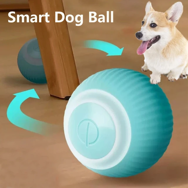 Electric Dog Ball Toys Auto Rolling Smart Dog Toys for Dogs Training  Self-Moving