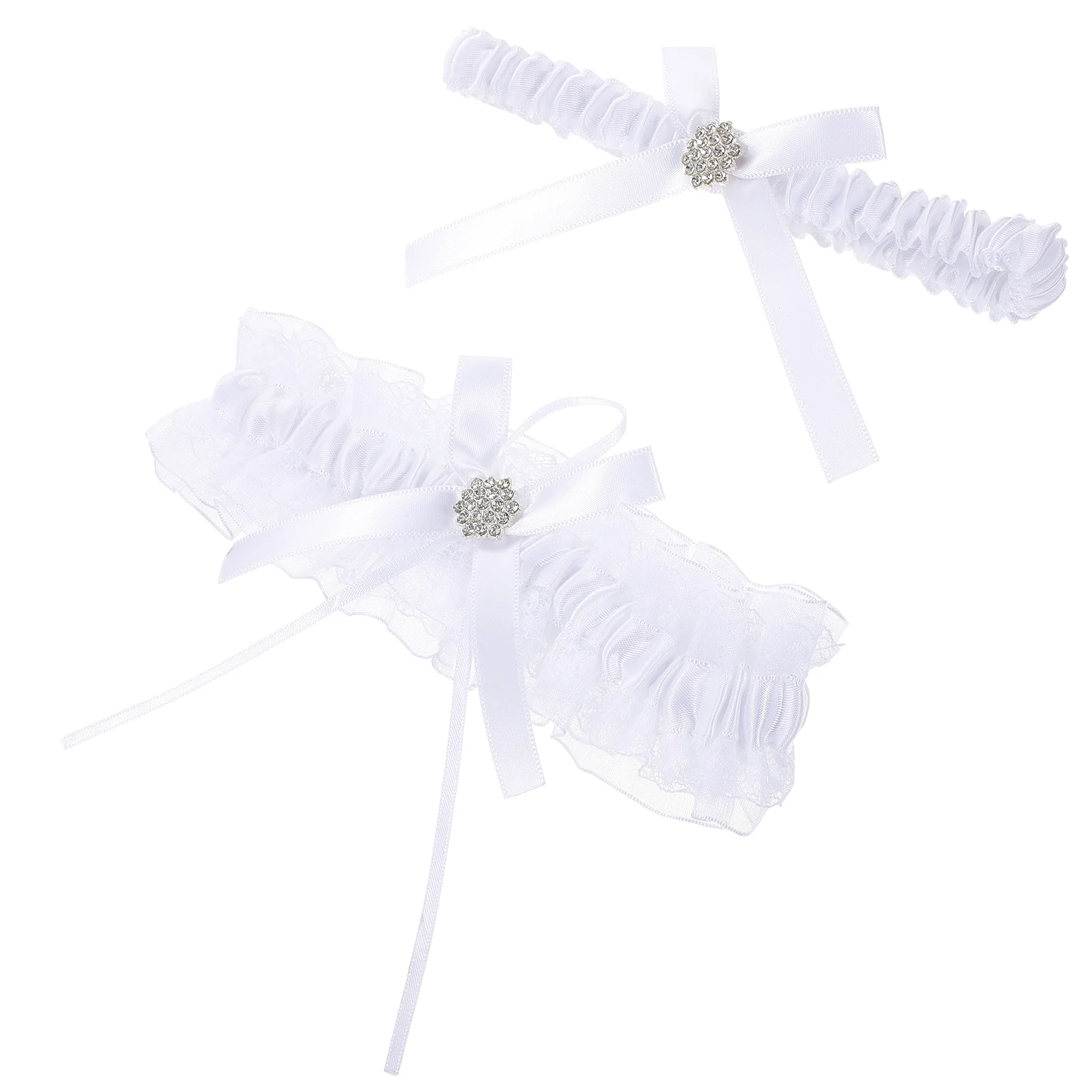 

Elastic Leg Lace Flower Bridal Decor Garters for Bride Wedding Supplies
