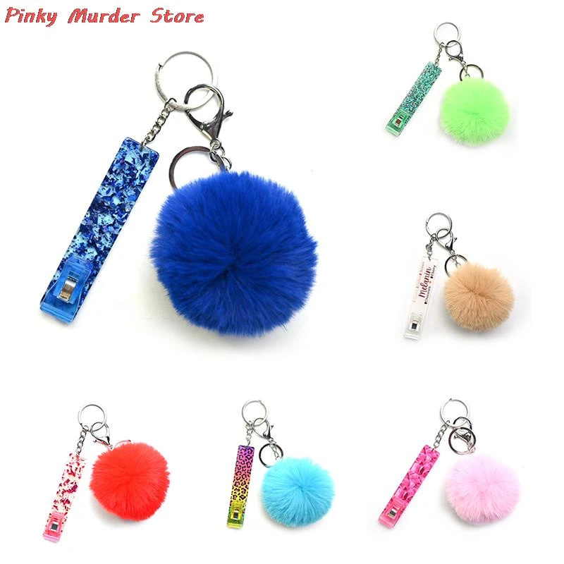 cute acrylic debit credit card grabber keychain atm card grabber plastic clip for long nails key rings car holder new key chains aliexpress cute acrylic debit credit