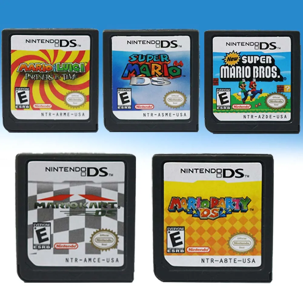 

Mario Series DS Games Cartridge Video Game Console Card Super Mario Bros. for NDS/3DS/2DS