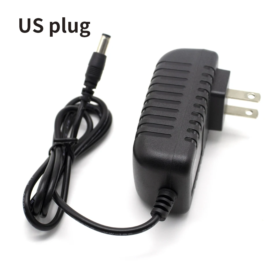 12V2A AC 100V-240V Converter Adapter DC 12V 2A 2000mA Power Supply EU Plug 5.5mm x 2.1-2.5mm for LED CCTV