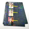 30Pcs 9 Pocket Trading Card Holographic Storage Album Foil Pages 11 Holes Fit 3 Ring Binder Side Loading Laser Idol Card Holder 3