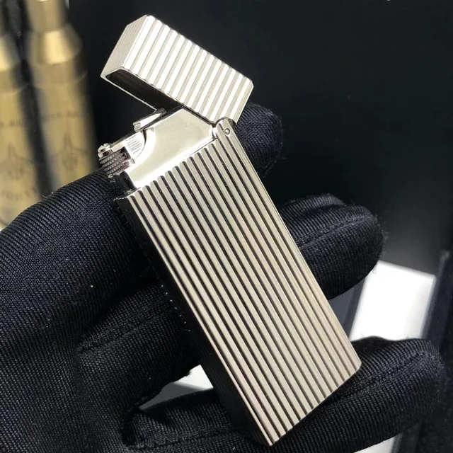 Classic Butane Gas Lighter Grinding Wheel Ignition Inflatable Cigar Lighter Cigarette for Men Accessories Memorial Collection - Image 3