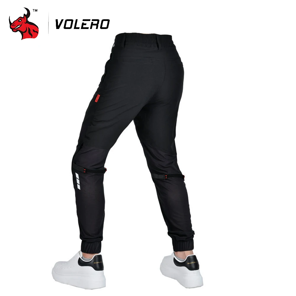 여름 오토바이 사이클링 바지 남성과 여성 통기성 방풍 따뜻하고 충격 방지 긴 바지 야외 승마 카고 바지
