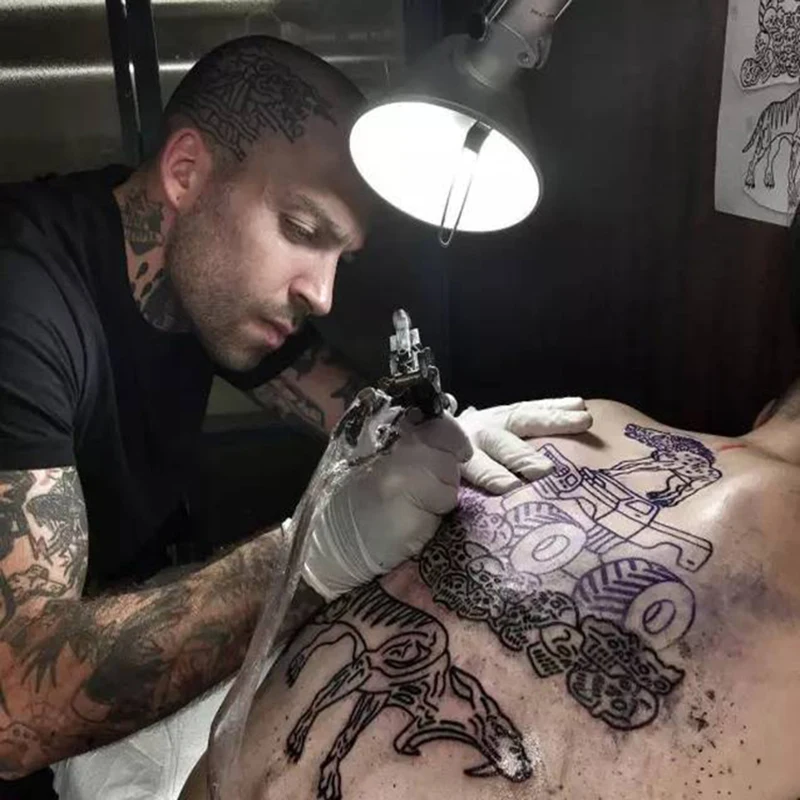 High quality version of triple black tattoo ink tattoo ink body color drawing black pigment