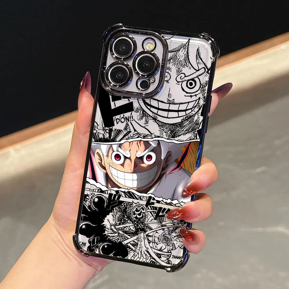 Cool Manga Luffys Plating Anti-Fall Airbag Phone Case