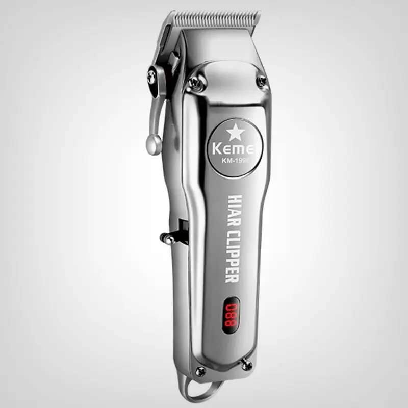 Kemei allmetal Professional hair clipper electric hair trimmer for men