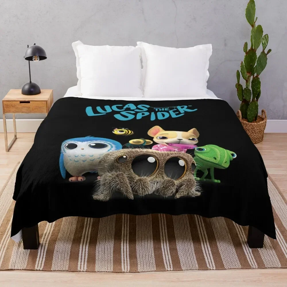 

Lucas the Spider & Friends Throw Blanket Retros Giant Sofa Blankets