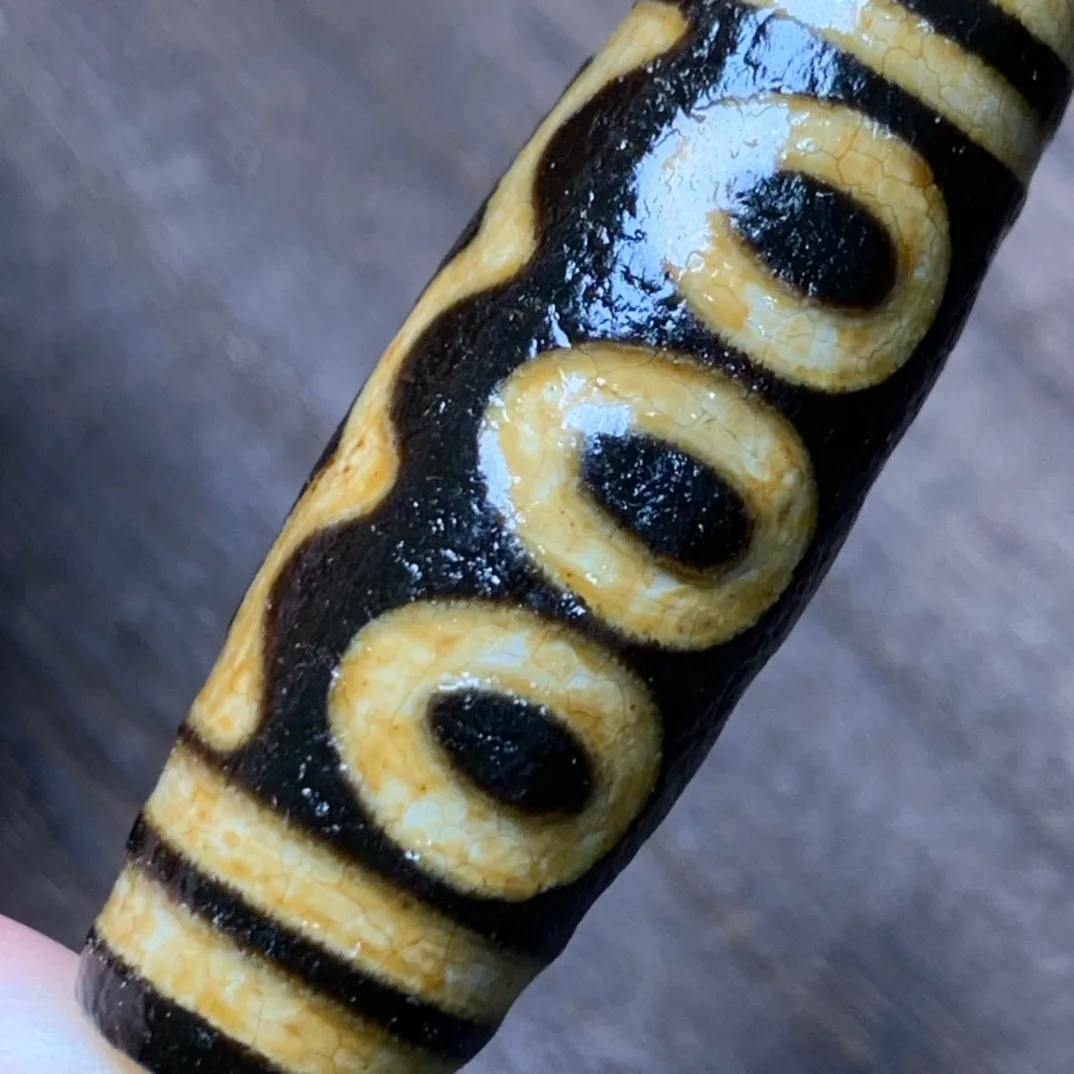 Buddismo Tibetano Cinque Occhi Dzi Perlina Amuleto Per La Creazione Di Gioielli Fai Da Te Braccialetto Collana Tibet Fengshui Agata Tibet Perline Acce