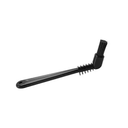 Espresso Machine Cleaning Nylon Brush - Anti-Scalding Barista Tool (Black)