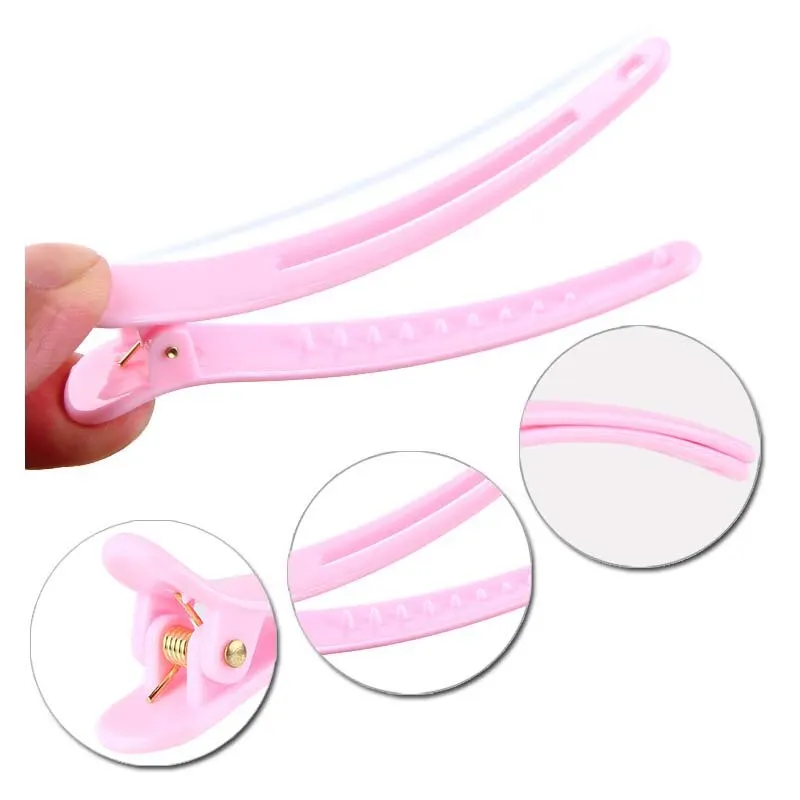 Hair Clips 12 PCS Set Duckbill Clip Makeup Artist Barber Shop