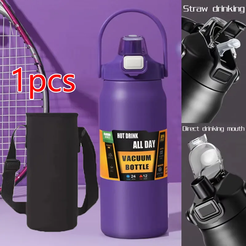 Purple with cup bag
