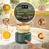 220V Portable Mini Electric Kettle for Travel Electric Stew Cup for Soup and Tea Making Perfect for Office Use and Home Use 5