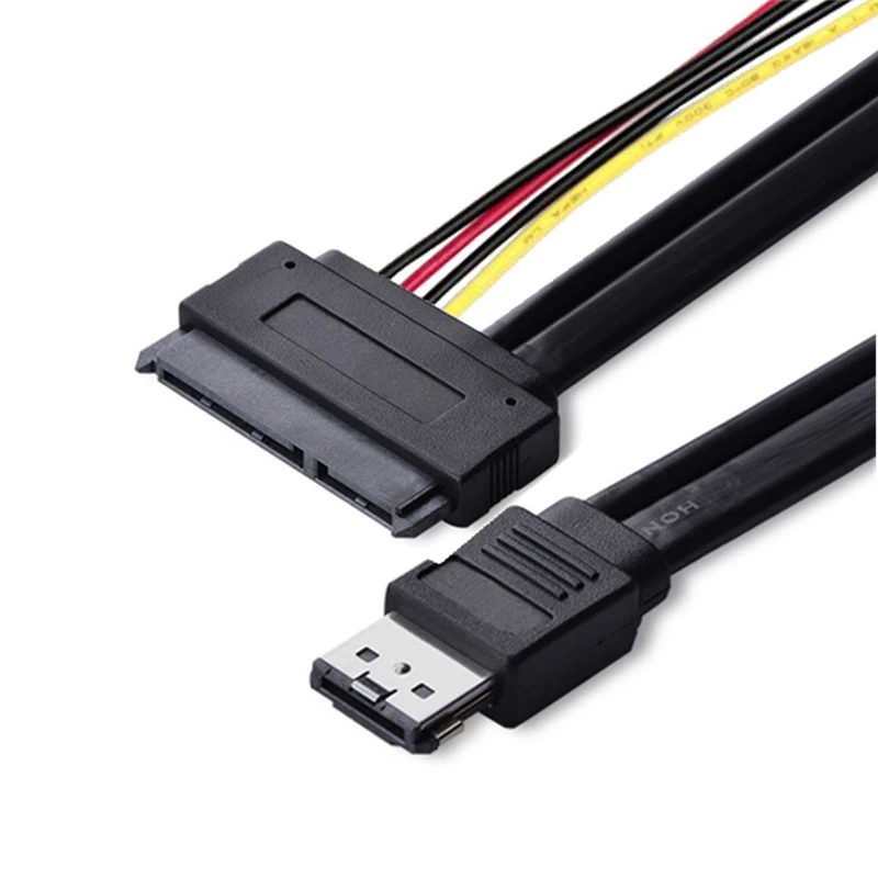 

Двойной силовой eSATA 12 В 5 в Combo 22Pin SATA USB жесткий диск кабель Futural Digital 0,5 M
