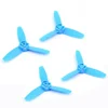 2pairs/lot CW CCW Propellers Main Blades Rotors Props Red Black Yellow Blue colorful Clover paddle For Parrot Bebop Drone 3.0 5