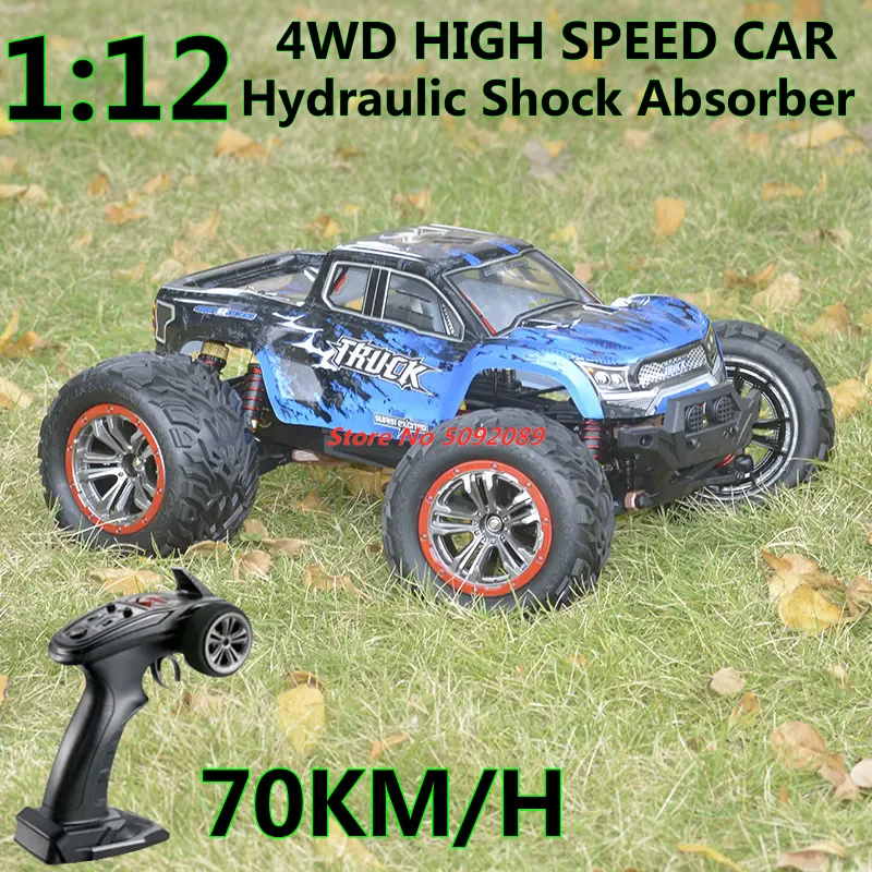 Voiture RC 4x4 tout-terrain 2 batteries - Buggy Crawler 1/16