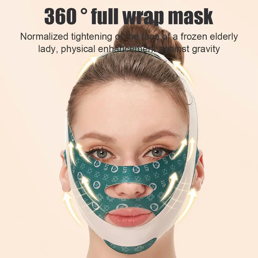 Ajustável V Face Bandage Lift Up Belt Reduzir Duplo Chin Face