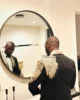 Fashion Men Suits Luxury Beaded Lapel Wedding Groom Tuxedo Customized Male Prom Blazer Dinner Party Ropa Hombre Marrige 2