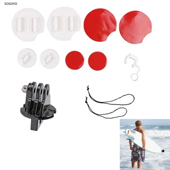 8 in 1 Kit tavola da surf Surf Snowboard Wakeboard Mount Set da surf per Gopro Hero 7 6 5 4 3+ 3 Accessori per fotocamera SJCAM