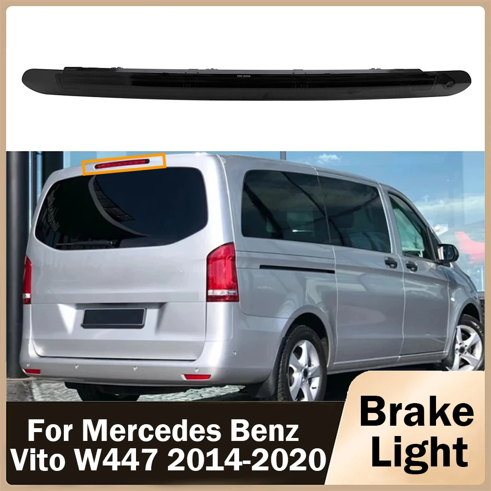 

Для Mercedes Benz Vito W447 2014-2020, стоп-лампа с высоким креплением, супер яркий задний тормоз, фонарь, водонепроницаемая фотолампа, третья Тормозная лампа