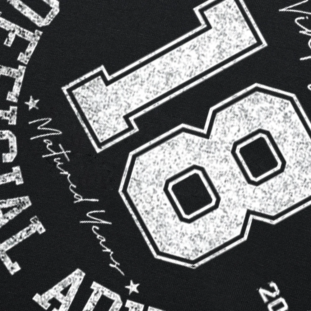 Vintage 18th Birthday Graphic Cotton T-Shirt