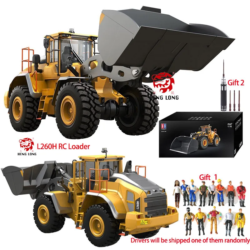 L260H RC Loader 1/16 Double E E592 Electric Loader Remote Control