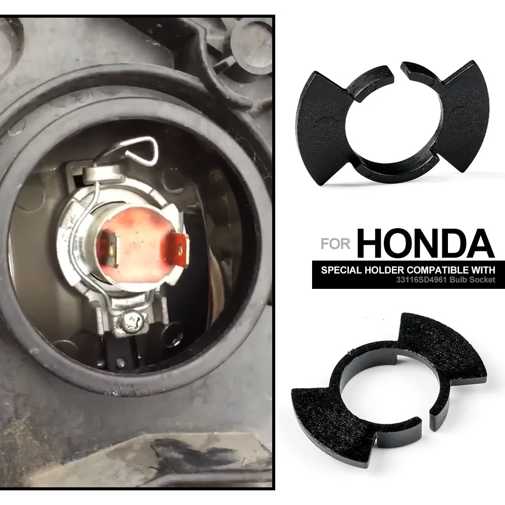 Rldym 2 Portalampada H1 Per Fari Alogeni - Ricambio 33116-SD4-961 Per Honda CR-V, Prelude, Acura