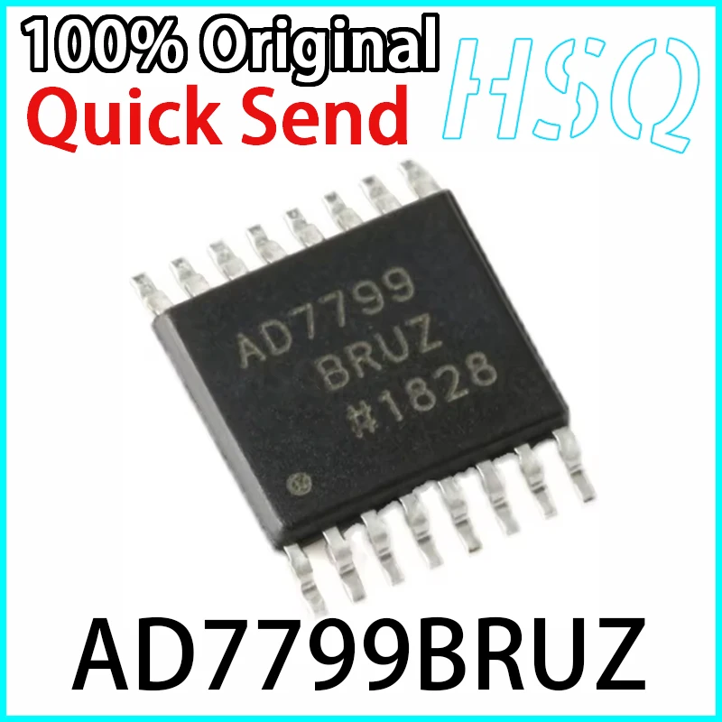 

2PCS Original AD7799BRUZ-REEL AD7799 TSSOP-16 24 Bit Analog-to-digital Converter ADC Brand New in Stock