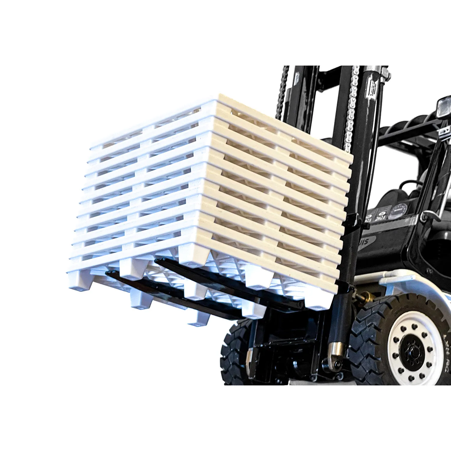 Huina Kabolite 10Pcs Pallet Di Plastica Di Grandi Dimensioni Per 1/14 K970 Rc Escavatore Lesu Carrello Elevatore Tamiyaya Parti Di Camion Giocattolo M