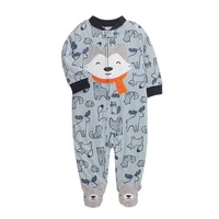 0-12Months Newborn Infant Baby Romper Fall Winter Fleece Warm  Animal Overalls Baby Boys Girl Sleepsuit Babe Jumpsuit 5
