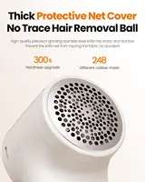 GAIATOP Electric Lint Remover Rechargeable Lint Remover Sweater Defuzzer Intelligent Digital Display Lints Shaver Trimmer 2