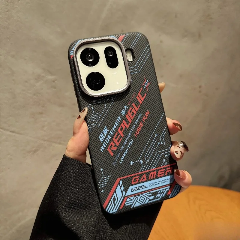 Premium Kevlar Carbon Fiber Magnetic Wireless Charging Shockproof Case