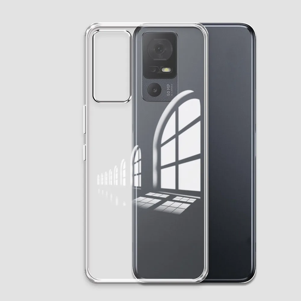 Clear Silicone Soft TPU Shockproof Phone Case - Transparent Protective Cover