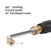 1/4 "quick connector for metal spray gun cleaning rod metric thread car wash machine water gun cleaning tool 4