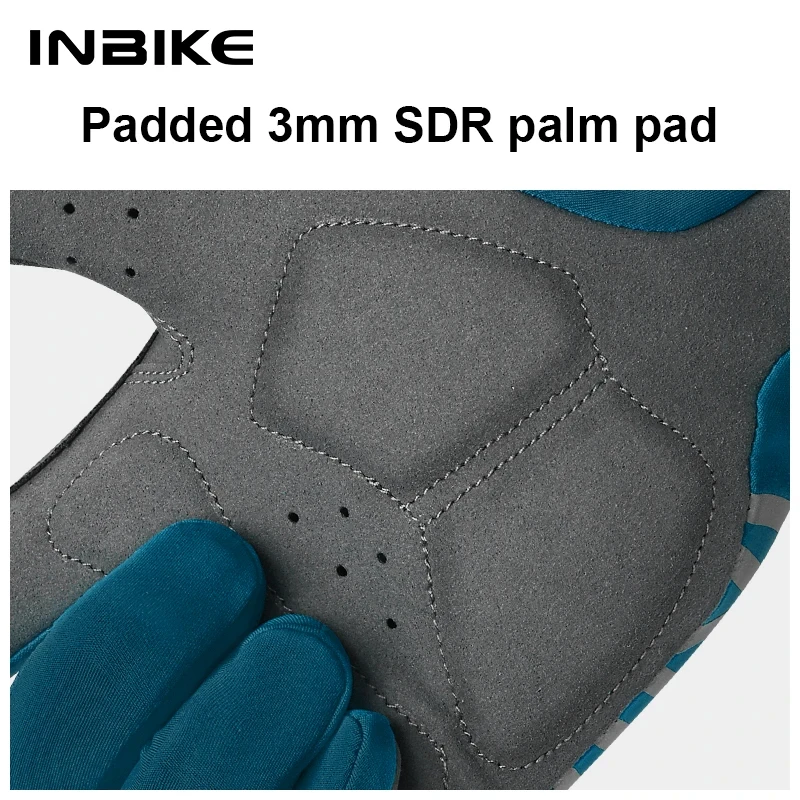 INBIKE Spring Cycling Gloves for Men Touchscreen Breathable Mountain Bike Gloves Bicycle Gloves for Riding Biking Racing Gloves 4