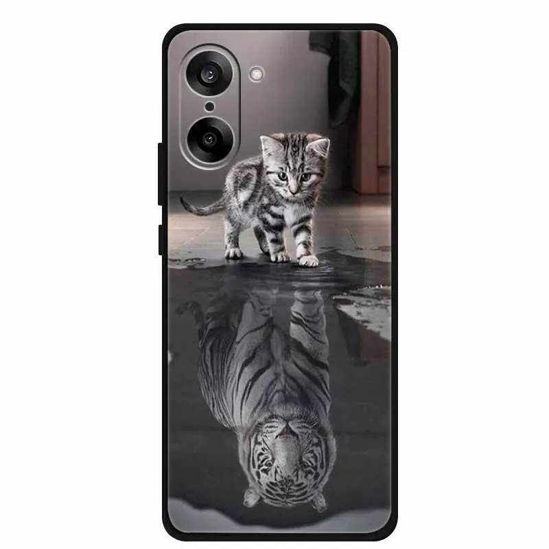 Sleek Black Soft Silicone Shockproof Phone Case