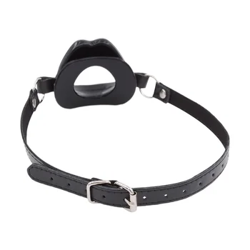 Sex Slave Silicone Lips O Ring Open Mouth Gag Oral Fetish Bdsm Bondage Restraints Erotic Toy Sex Toy For Couples 6