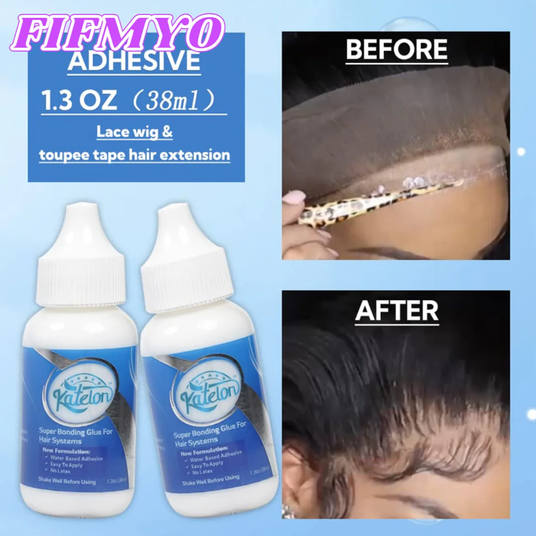 LaceGlueWaterproofInvisibleHairReplacementAdhesivewithRemover
