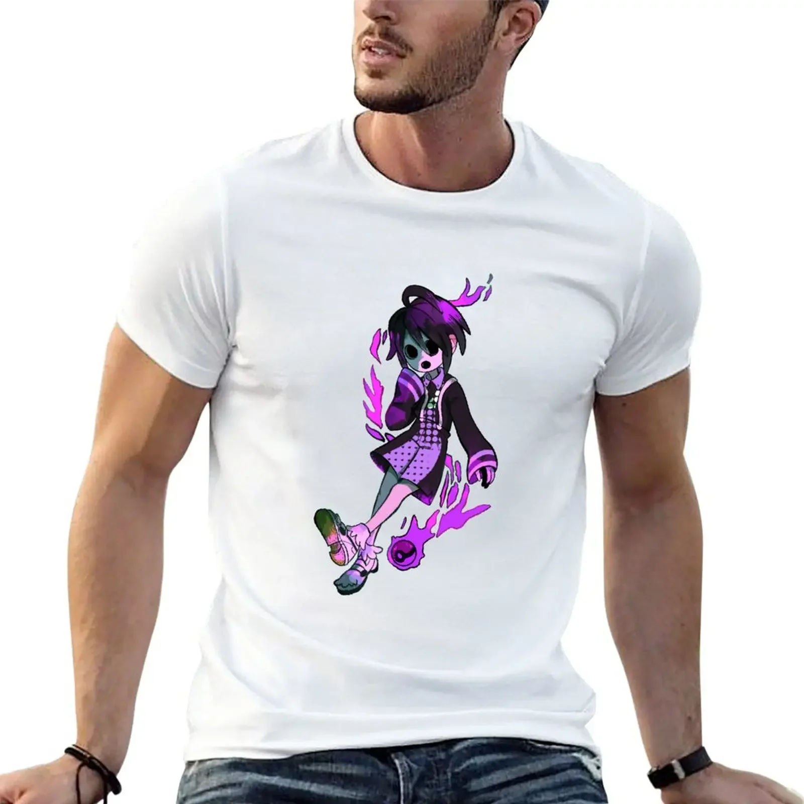 

Allister sticker T-Shirt plus size tops funnys plain mens workout shirts