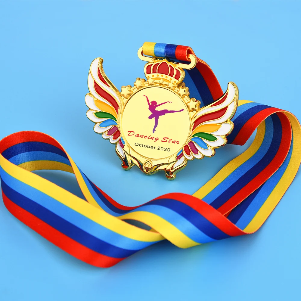 Blank Medal Competition Medals Children's Award Medal Badges Gold Silver Running Sports Game Prizes Gift Free Design award medals