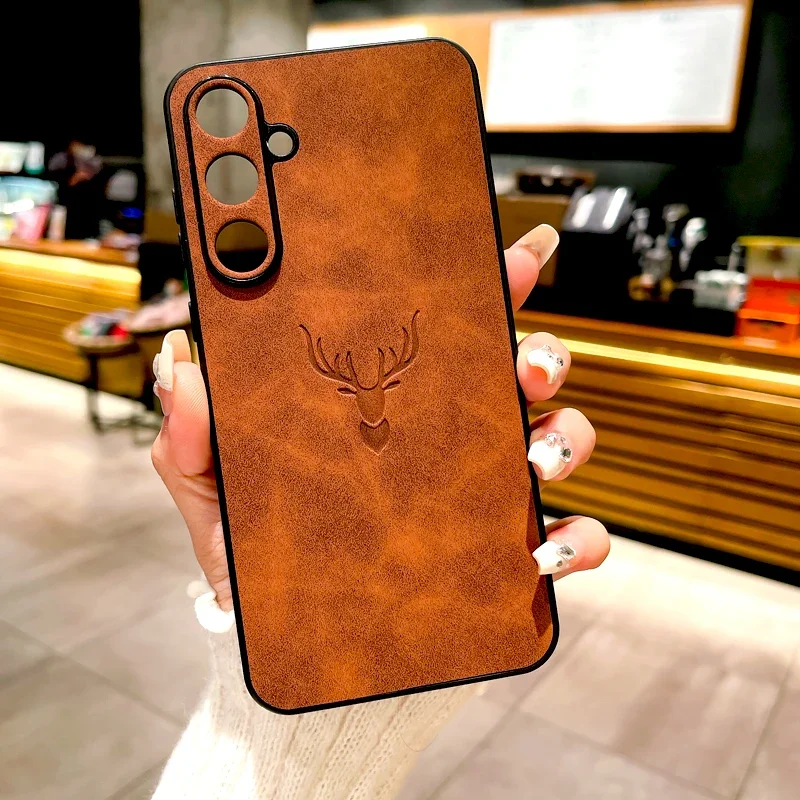 Vintage Leather Smartphone Case - Premium Protective Cover