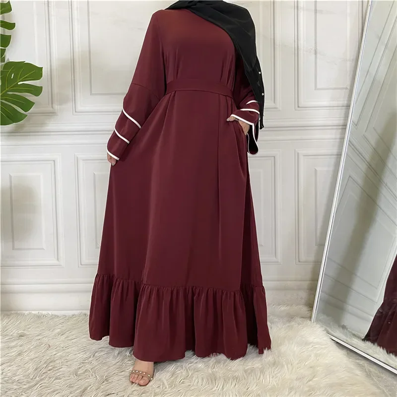 Eid Abaya Dubai Kaftan Robe Femme Musulmane Turkey Islamic Clothing Muslim Abayas for Women Hijab Dress Caftan Moroccan Vestidos