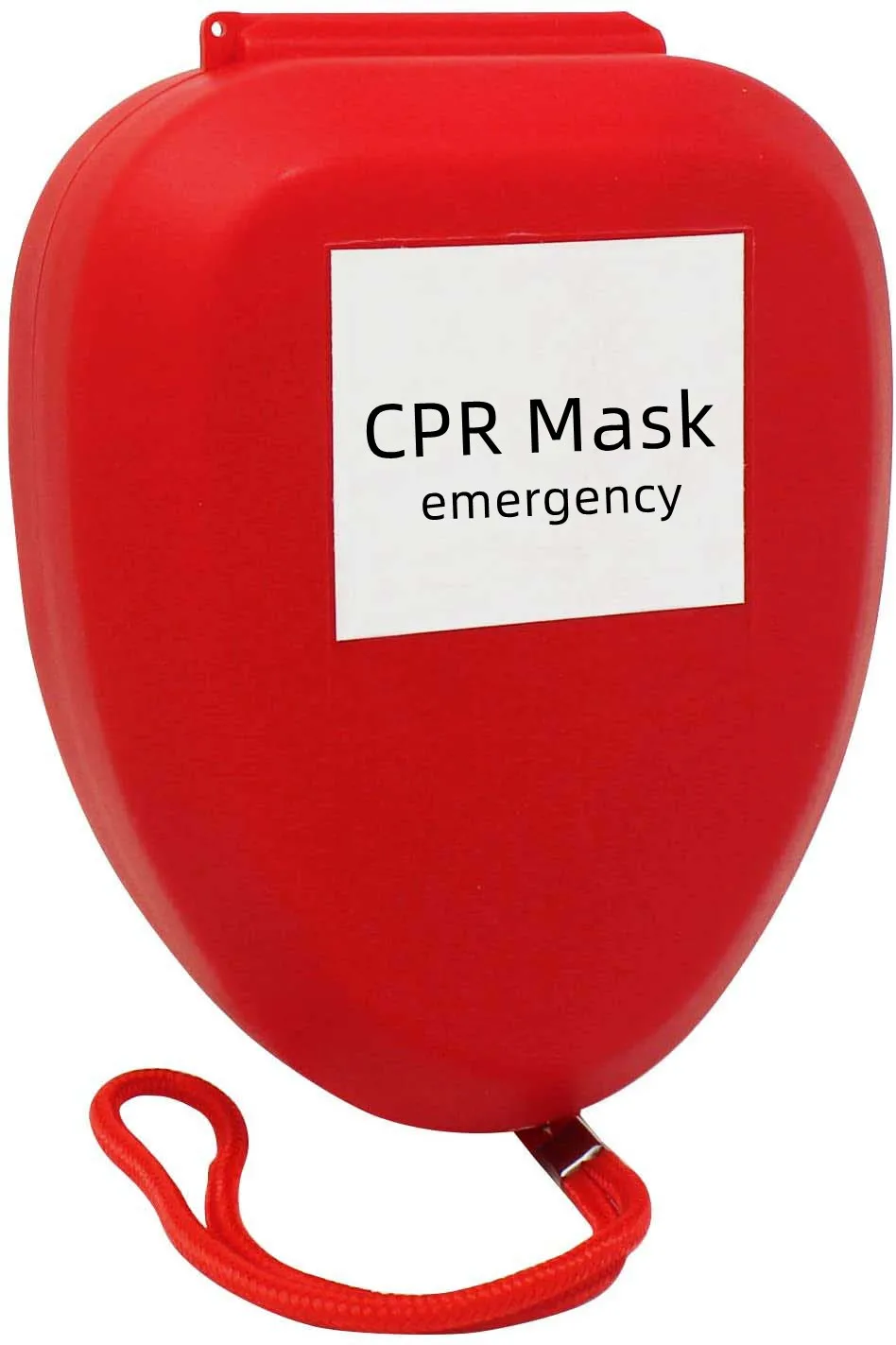 CPR Rescue Mask, Adult/Child Pocket Resuscitator, Hard Case with Wrist  Strap, Gloves & Wipes - Assorted Colors